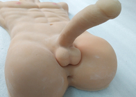 Le demi homme de muscle sexe de nouveauté de 7 pouces joue la poupée réaliste d'amour de pénis