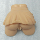 Le sexe de nouveauté de Mini Ass Pussy Fully Hygienic joue le Masturbator rose de jupe